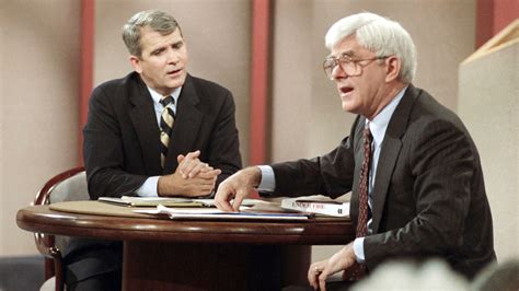 Phil Donahue, who ruled daytime talk before Oprah, left a lasting .